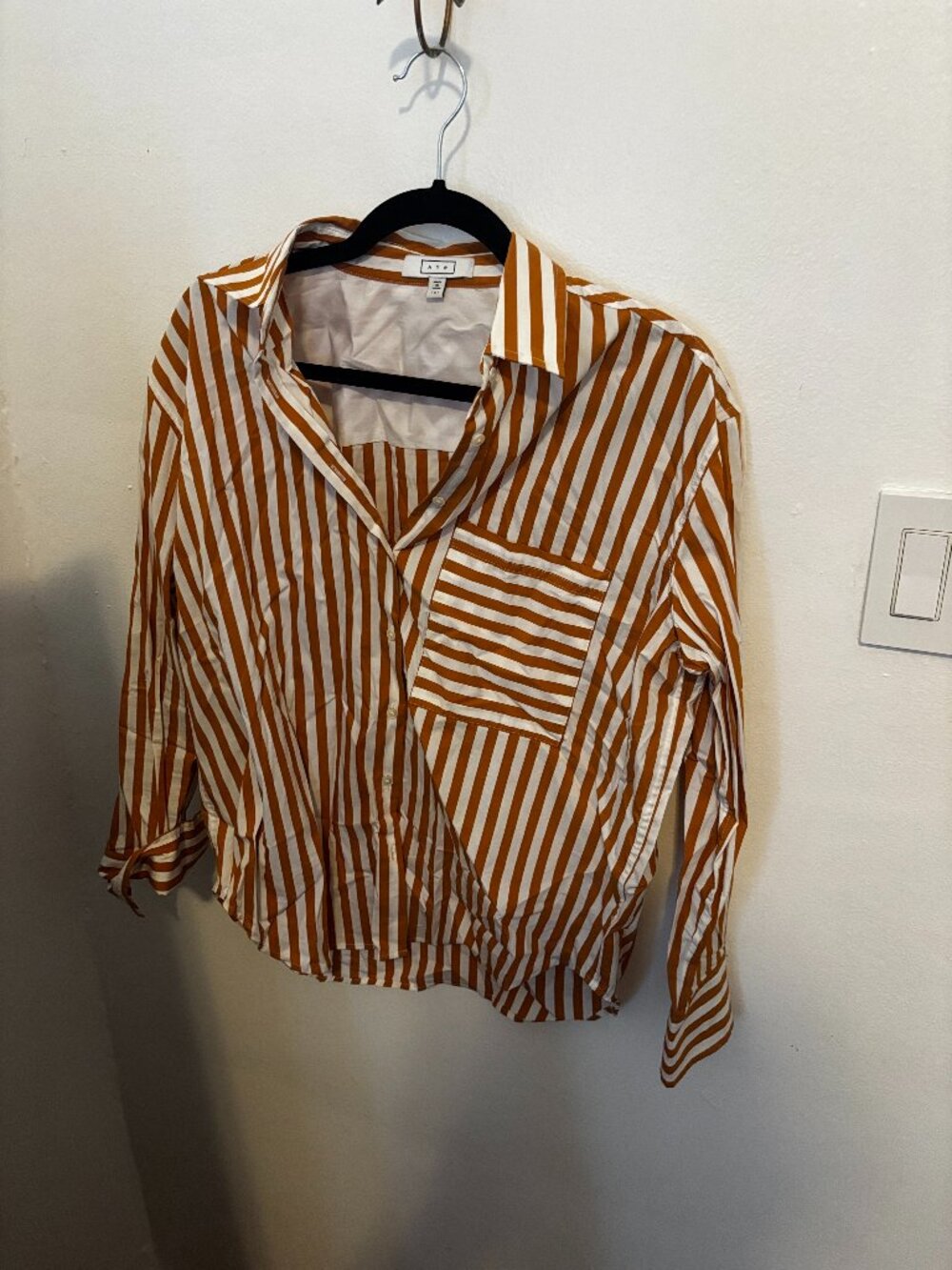 AYR Deep End Striped Blouse in Apertivo S